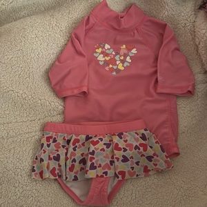 Toddler two piece swimsuit